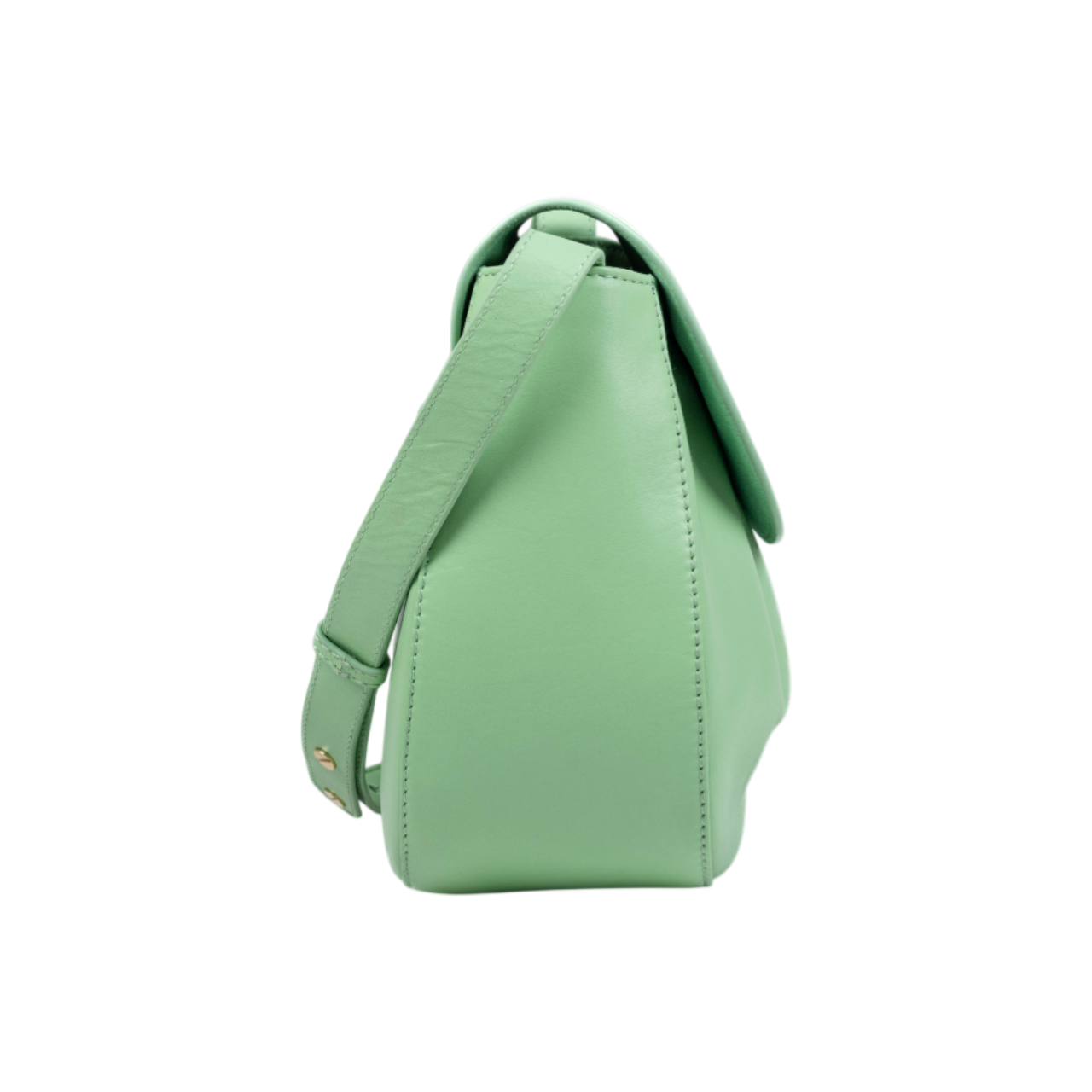 Carla Cross Body in Green Fig