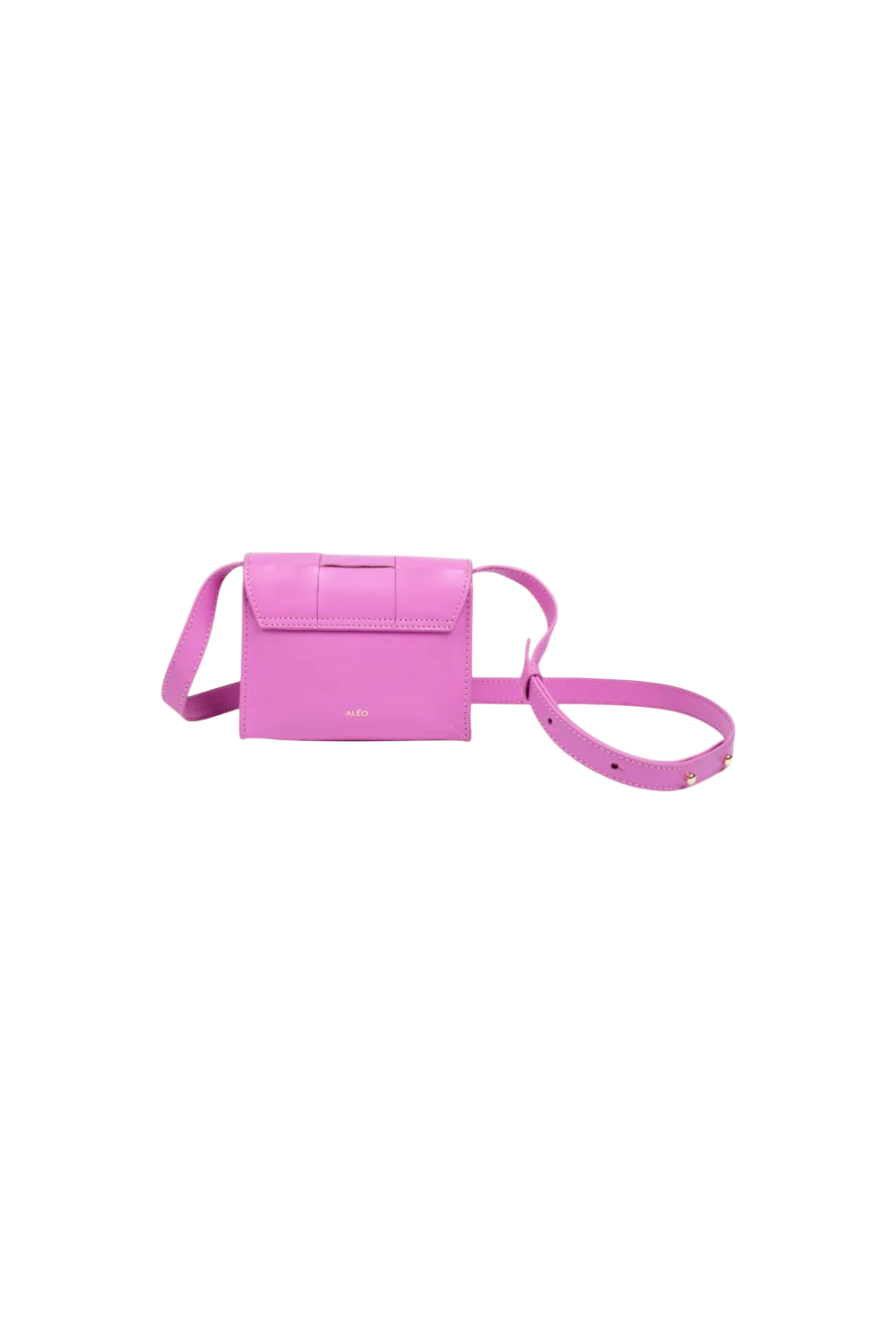 Matchbox Mini Cross Body in Pink Cyclamen