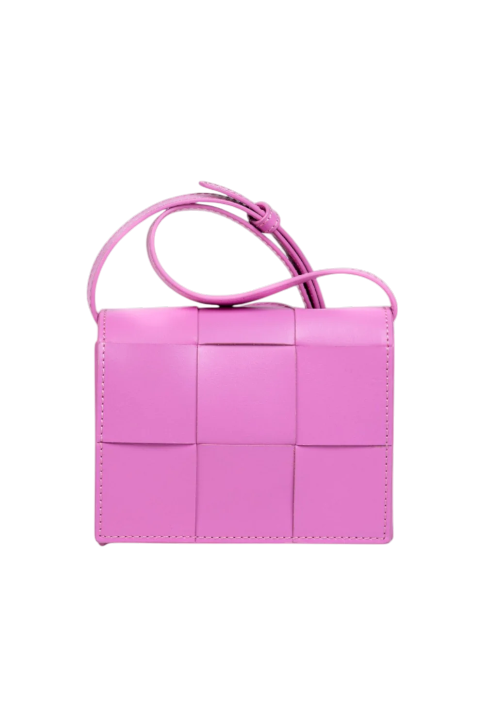 Matchbox Mini Cross Body in Pink Cyclamen