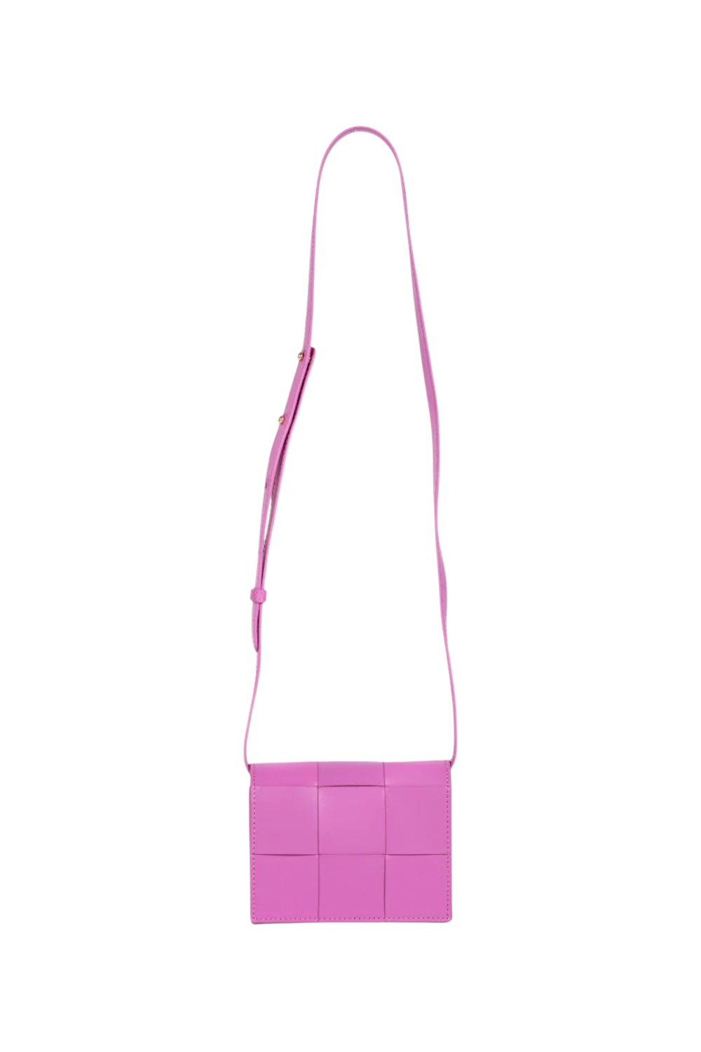 Matchbox Mini Cross Body in Pink Cyclamen