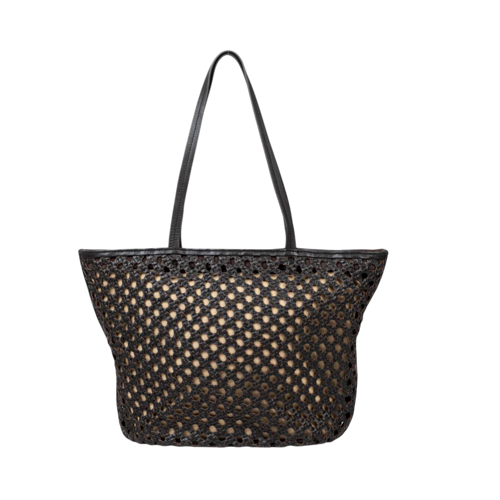 Clovelly Shopper in Black