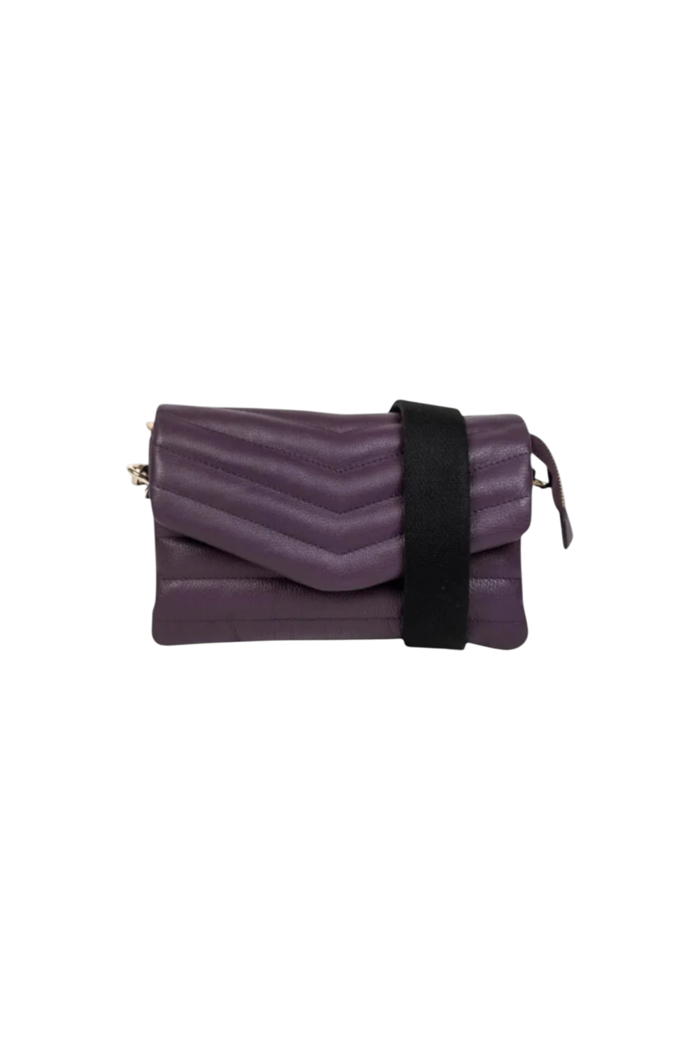 Darlo Mini Cross Body Bag in Midnight Plum