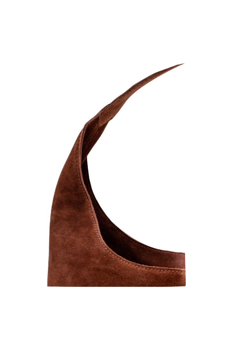 Lola Shopper in Toffee Suede