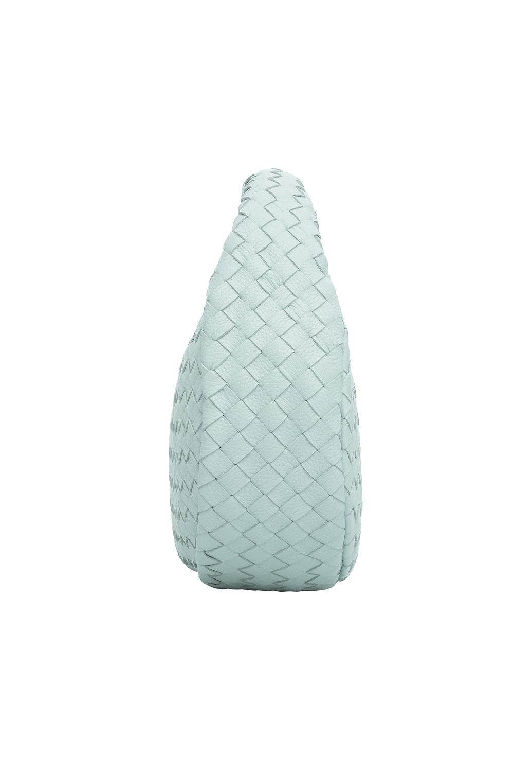 Laluna Mini Woven Shoulder Bag in Sea Spray